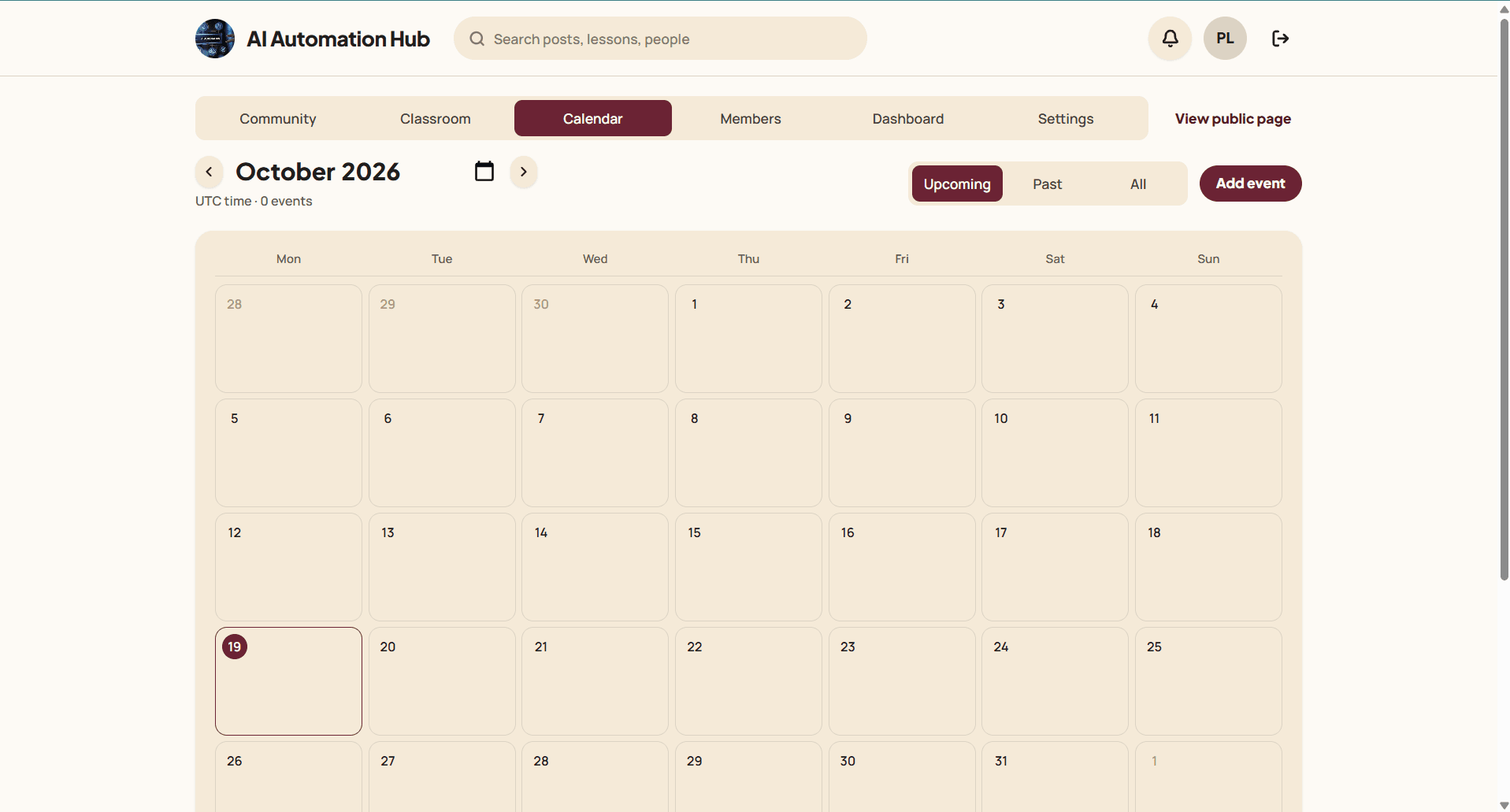 Skhooler: Multi-Tenant Community & Course Platform screenshot 1